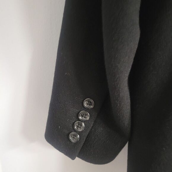 J.Crew Size 42R  Wool Cashmere Mens  Black Blazer Stylish Business Professional - Picture 7 of 13